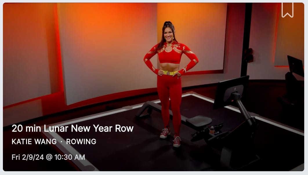Lunar New Year Row with Katie Wang.
